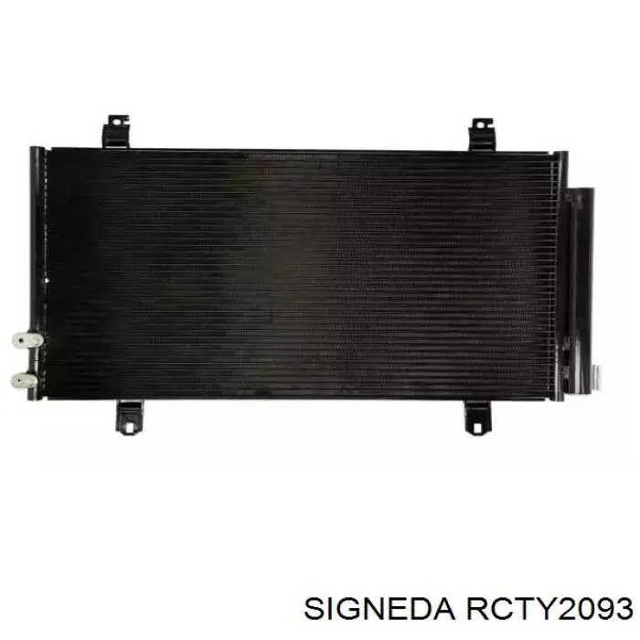 606TY2093 TYC Chłodnica klimatyzacji