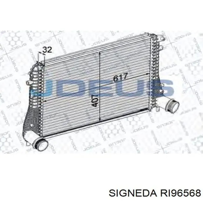 Chłodnica intercoolera 0530180006 Depo/Loro/Abakus