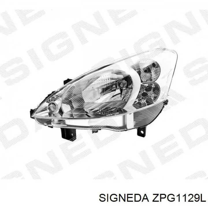 Reflektor lewy 20B810052B TYC