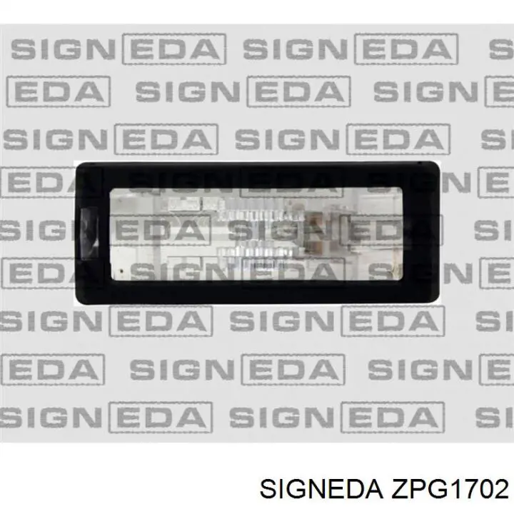 Lampa oświetlenia tylnej tablicy rejestracyjnej Depo/Loro/Abakus 03824900