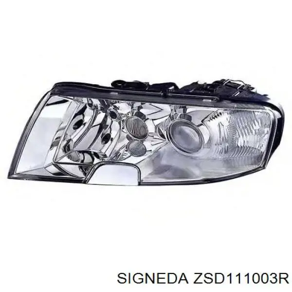 Do koszyka 6926101H Polcar Reflektor prawy