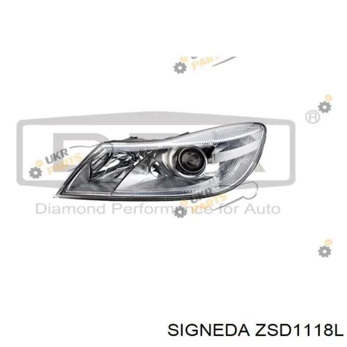 Reflektor lewy FPS FP6409R3P cena, od 170,45 USD