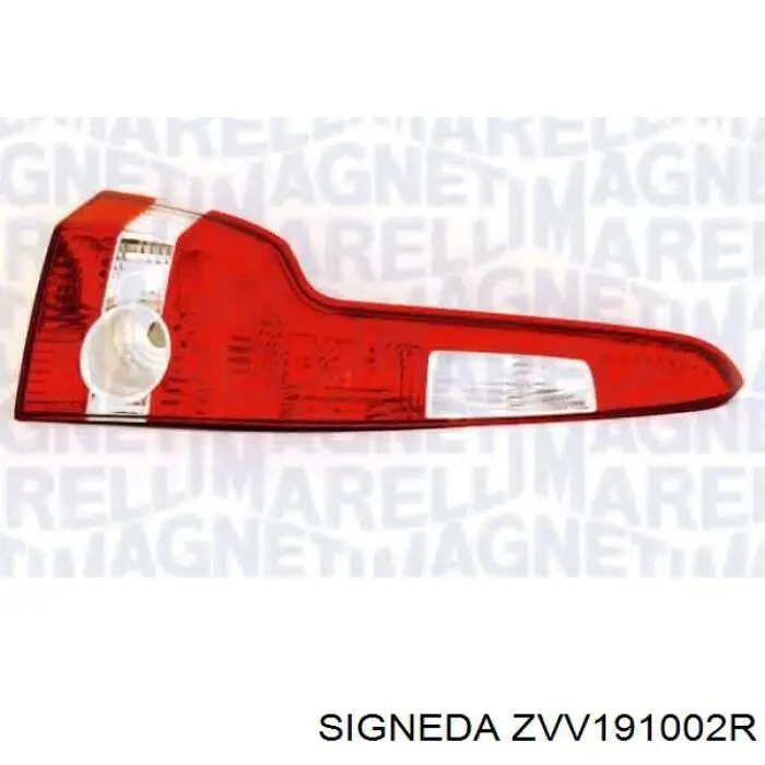 Do koszyka 30763510 Volvo Lampa zespolona tylna prawa