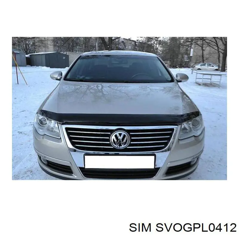 Deflektor na maskę do Volkswagen Golf PLUS VI 521