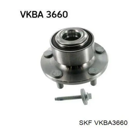 Do koszyka VKBA3660 SKF Piasta przednia