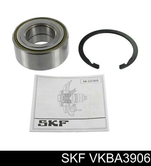 Łożysko piasty przedniej SKF VKBA3906 cena, od 26,79 USD