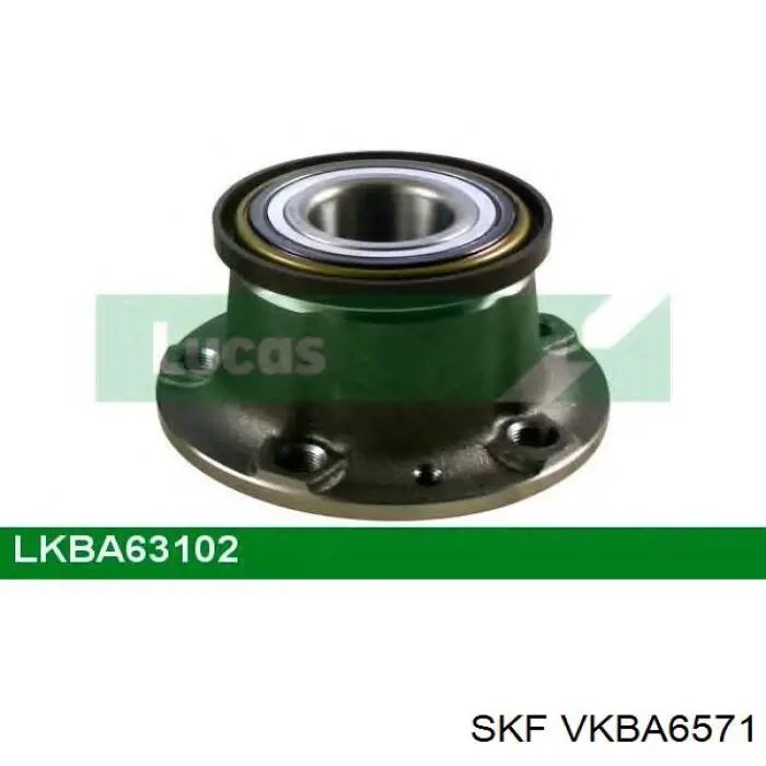 Do koszyka VKBA6571 SKF Piasta tylna