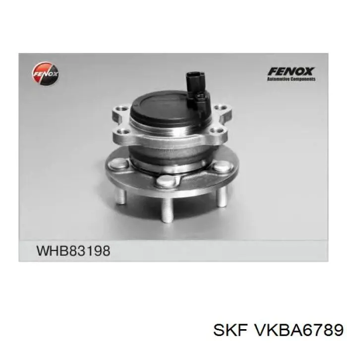 Do koszyka VKBA6789 SKF Piasta tylna