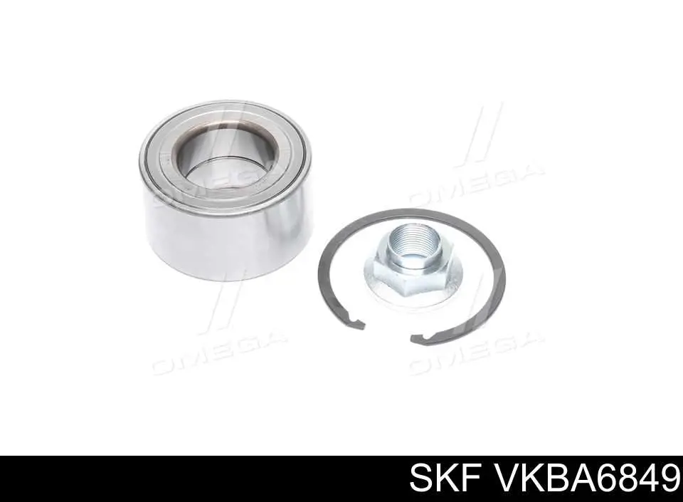 Łożysko piasty przedniej SKF VKBA6849 cena, od 42,42 USD