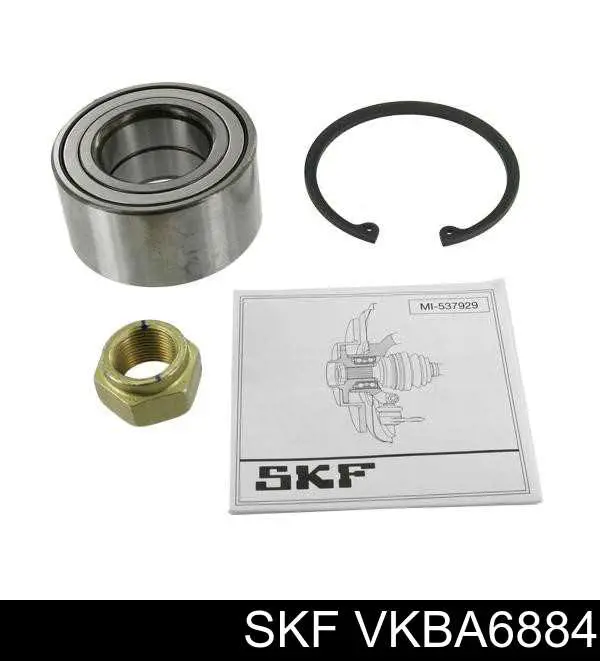 Łożysko piasty przedniej SKF VKBA6884 cena, od 26,41 USD