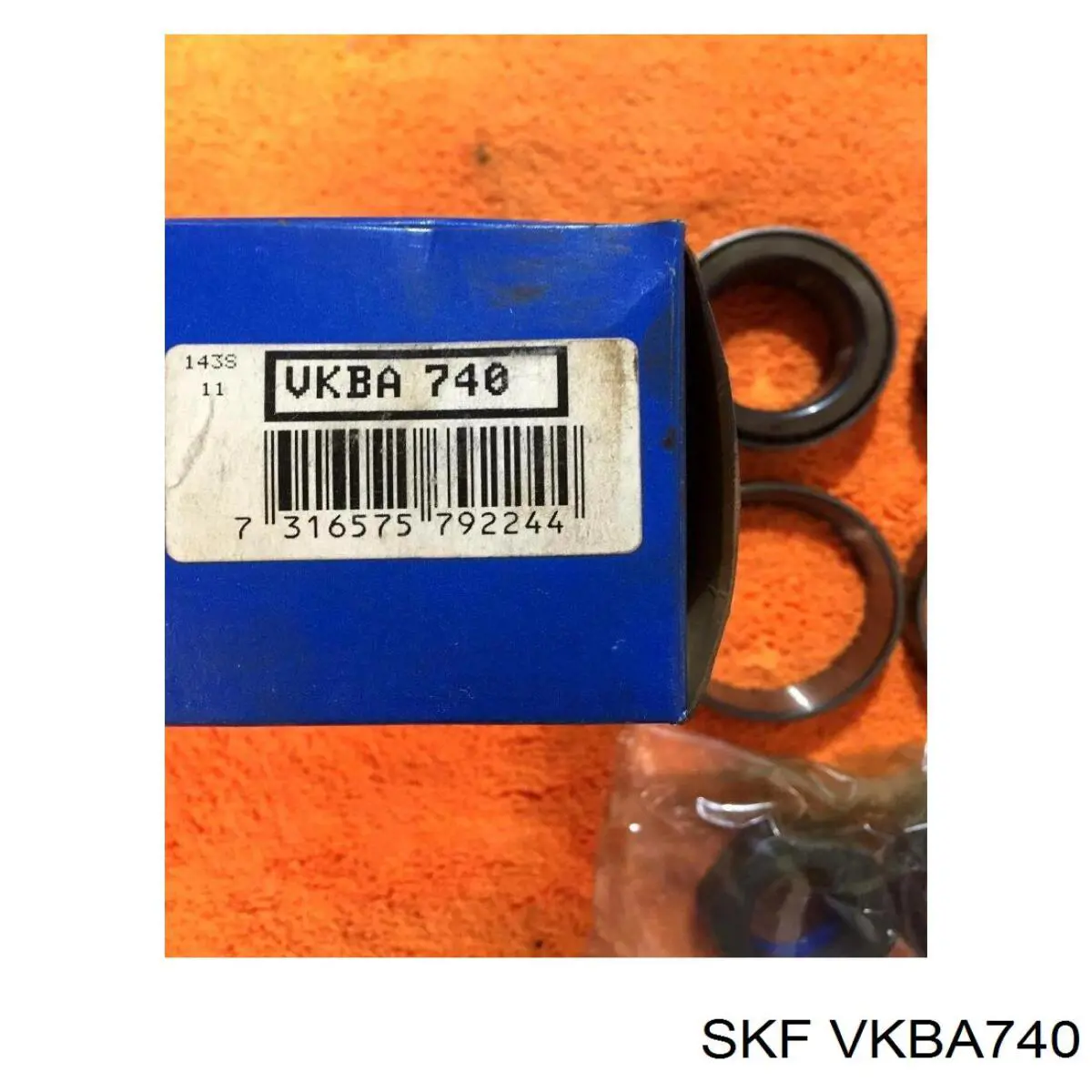 Do koszyka VKBA740 SKF Łożysko piasty przedniej