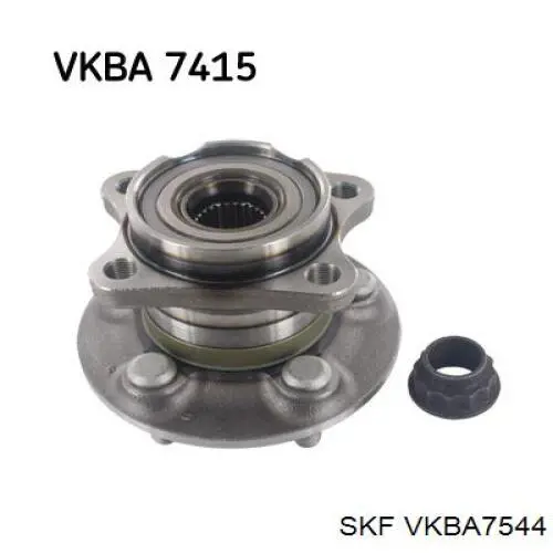 Piasta tylna SKF VKBA7544 cena, od 115,73 USD
