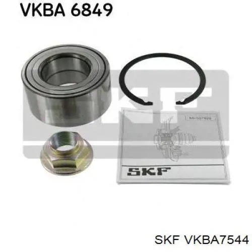 Do koszyka VKBA7544 SKF Piasta tylna