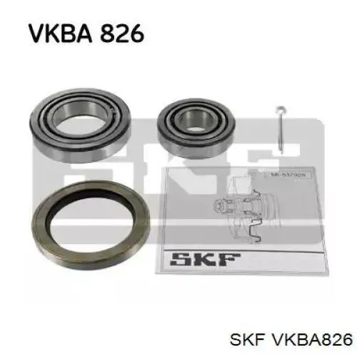 Łożysko piasty przedniej SKF VKBA826 cena, od 20,48 USD