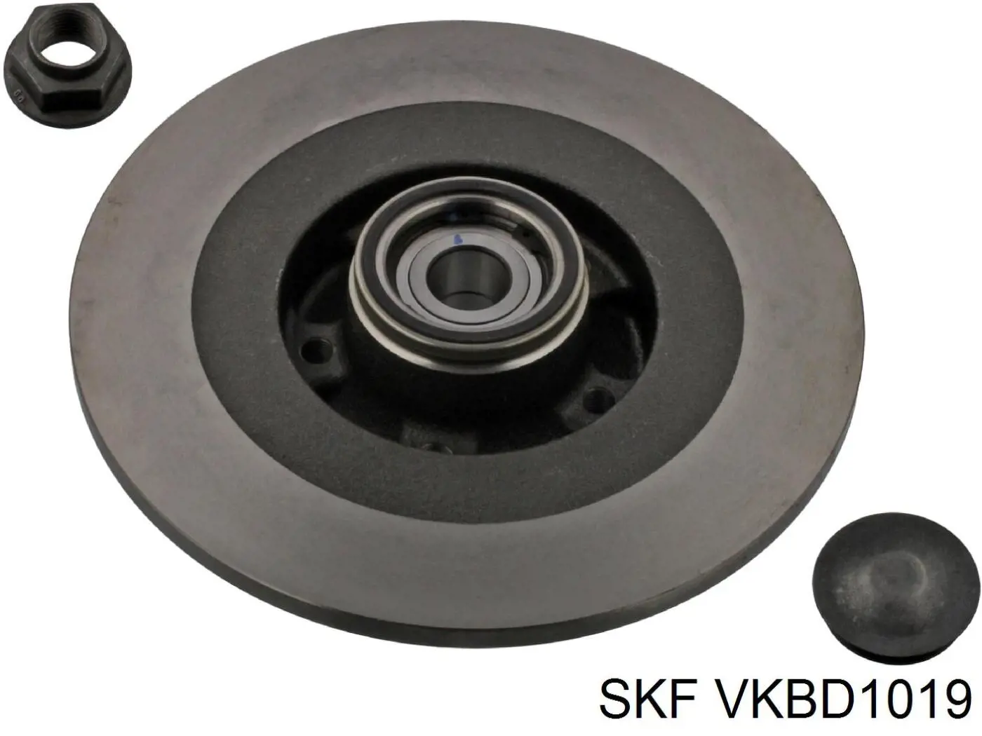 Do koszyka VKBD1019 SKF Tarcza hamulcowa tylna