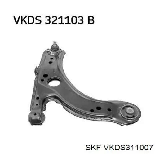 Do koszyka VKDS311007 SKF Sworzeń wahacza dolny prawy