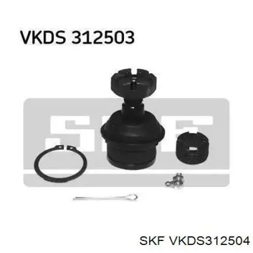 VKDS312504 SKF Sworzeń wahacza górny