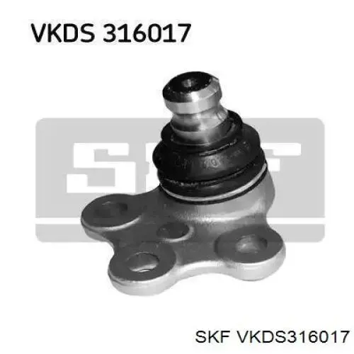 Sworzeń wahacza dolny prawy SKF VKDS316017 cena, od 16,22 USD