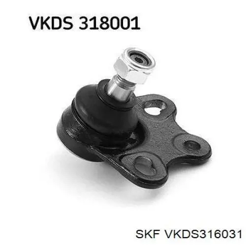 Sworzeń wahacza dolny SKF VKDS316031 cena, od 18,48 USD
