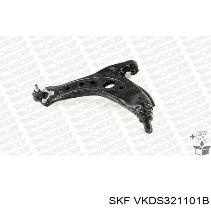 Do koszyka VKDS321101B SKF Wahacz zawieszenia przedniego dolny prawy