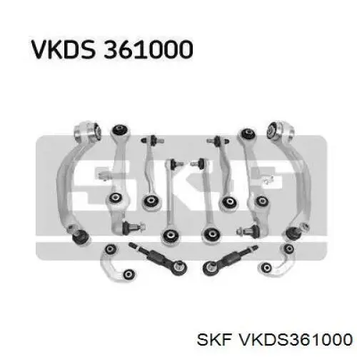 VKDS361000 SKF Zestaw wahaczy zawieszenia przedniego