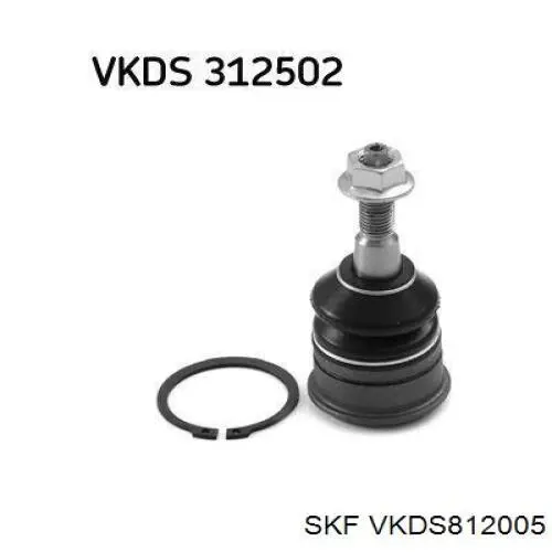 Do koszyka VKDS812005 SKF Sworzeń wahacza dolny