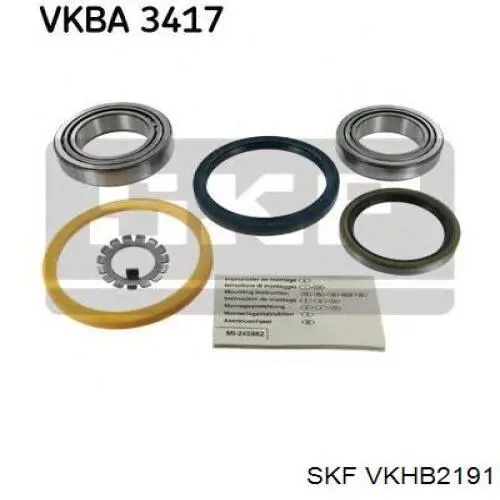 Do koszyka VKHB2191 SKF Łożysko piasty przedniej