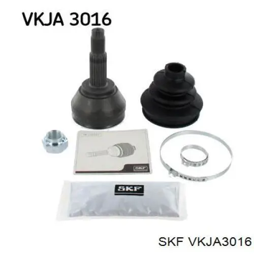 Przegub homokinetyczny przedni zewnętrzny SKF VKJA3016 cena, od 38,07 USD