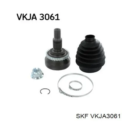 Do koszyka VKJA3061 SKF Przegub homokinetyczny przedni zewnętrzny