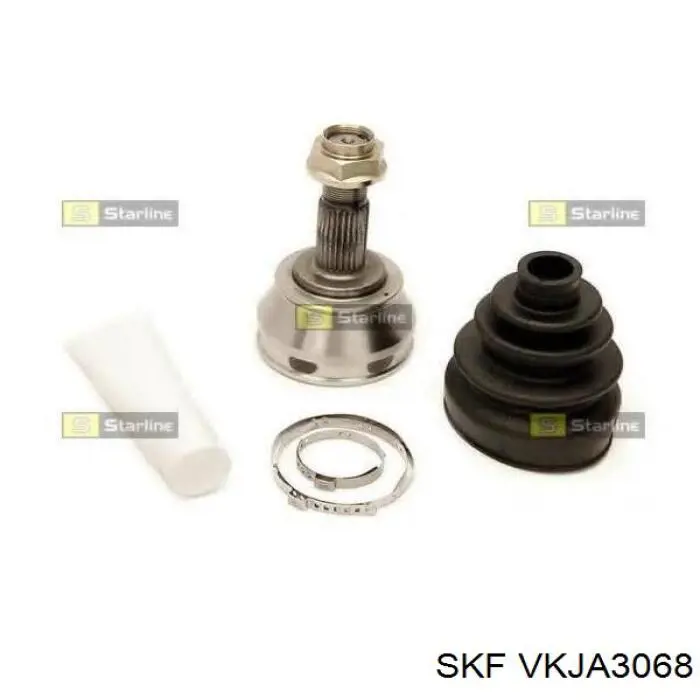 Do koszyka VKJA3068 SKF Przegub homokinetyczny przedni zewnętrzny