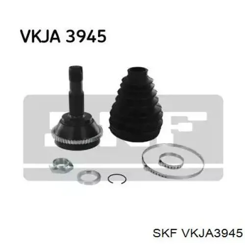 Przegub homokinetyczny przedni zewnętrzny SKF VKJA3945 cena, od 46,31 USD