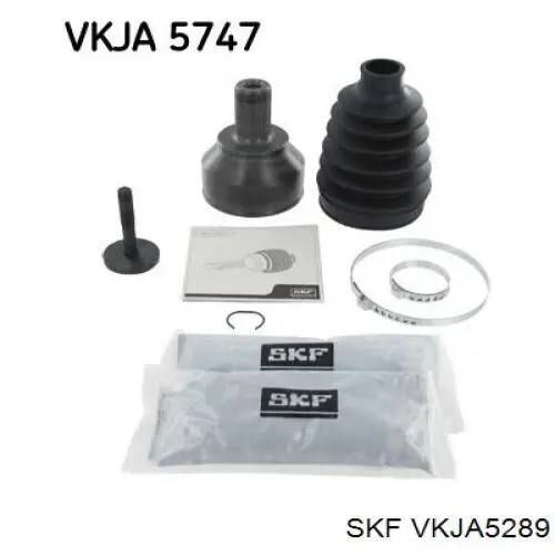 Przegub homokinetyczny przedni zewnętrzny SKF VKJA5289 cena, od 40,79 USD