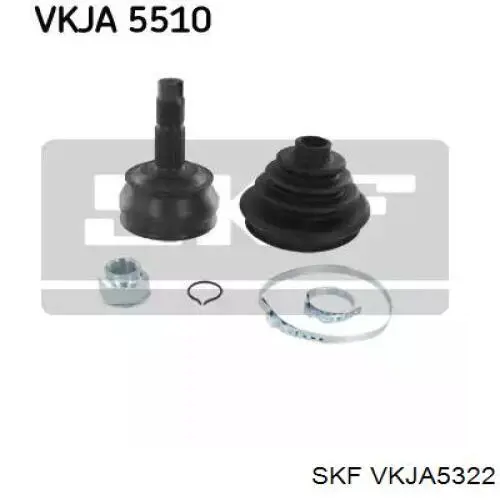Przegub homokinetyczny przedni zewnętrzny SKF VKJA5322 cena, od 40,43 USD
