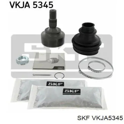 Przegub homokinetyczny przedni zewnętrzny SKF VKJA5345 cena, od 42,59 USD