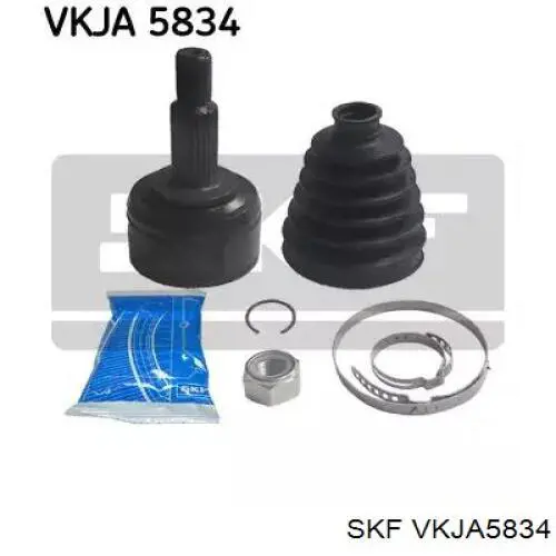 VKJA5834 SKF Przegub homokinetyczny przedni zewnętrzny
