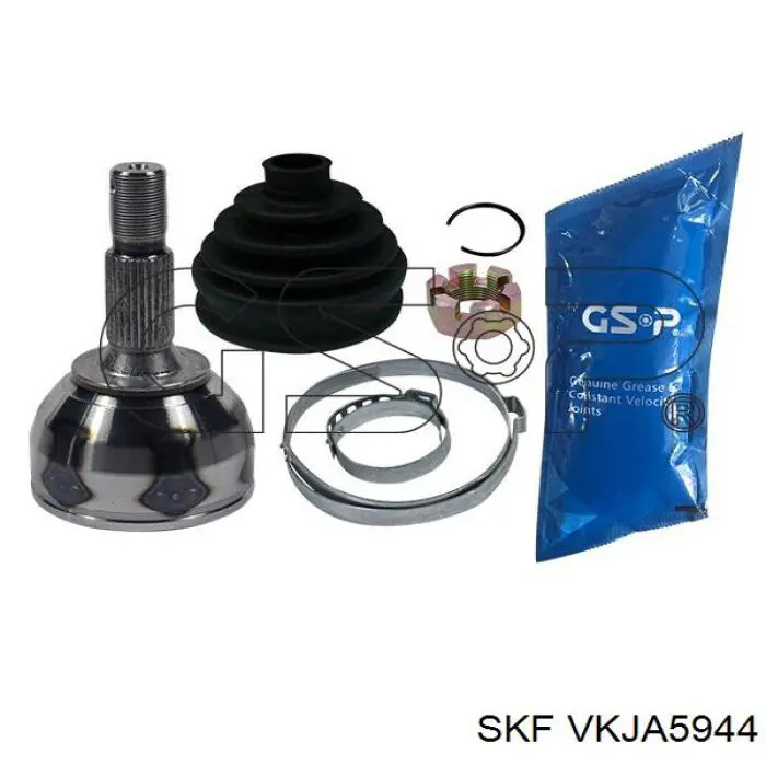 Przegub homokinetyczny przedni zewnętrzny SKF VKJA5944 cena, od 42,81 USD