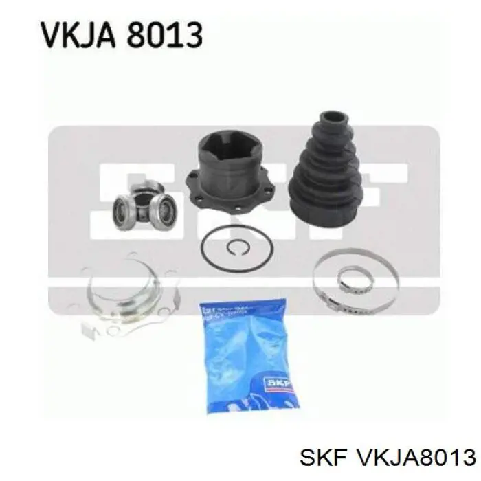Do koszyka VKJA8013 SKF Przegub homokinetyczny przedni wewnętrzny