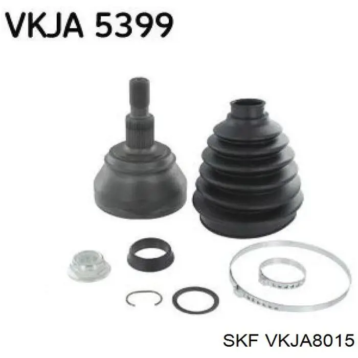 Do koszyka VKJA8015 SKF Przegub homokinetyczny przedni wewnętrzny