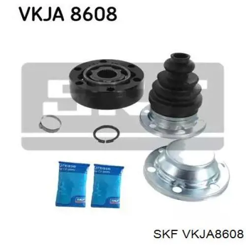 Przegub homokinetyczny przedni wewnętrzny SKF VKJA8608 cena, od 51,48 USD