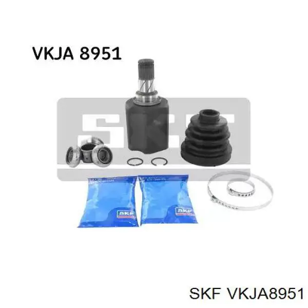 VKJA8951 SKF Przegub homokinetyczny wewnętrzny przedni lewy