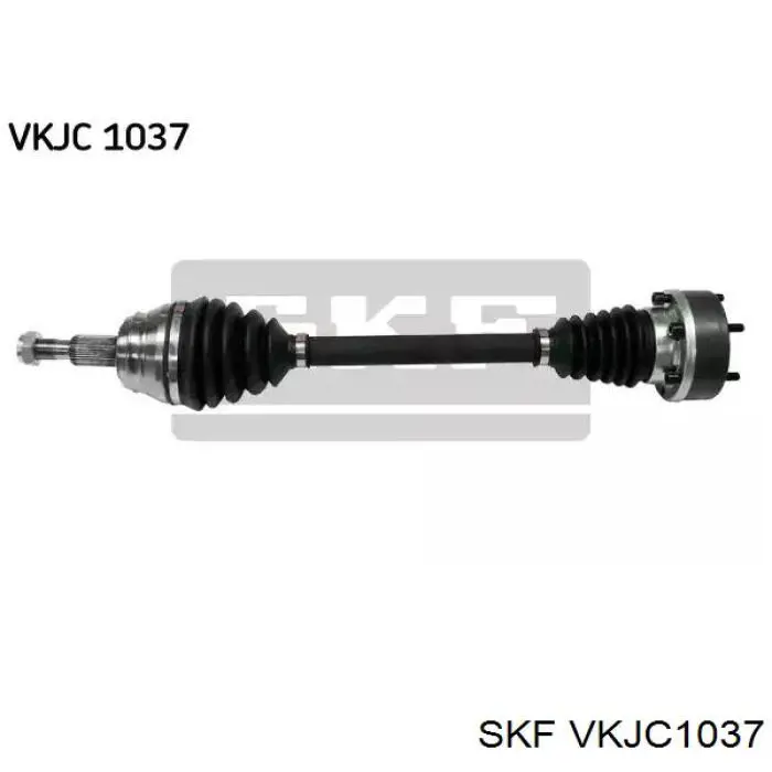 VKJC1037 SKF Półoś napędowa przednia lewa