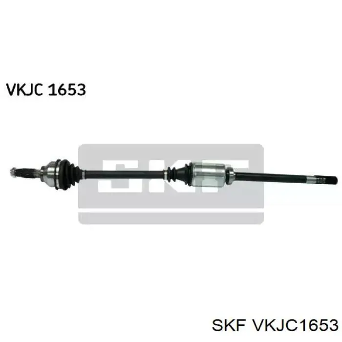 VKJC1653 SKF Półoś napędowa przednia prawa
