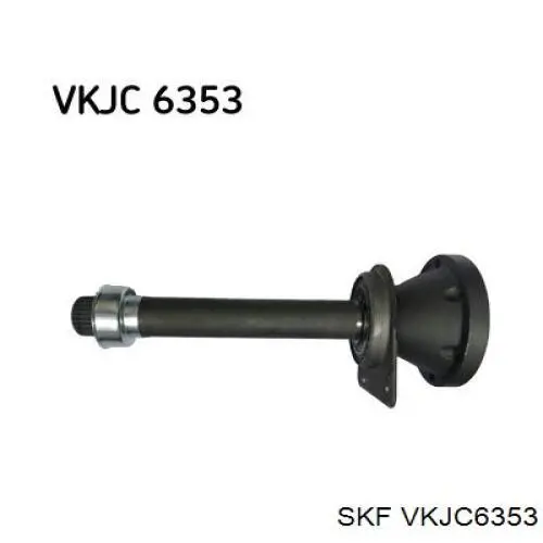 VKJC6353 SKF Wał napędowy półosi pośredni