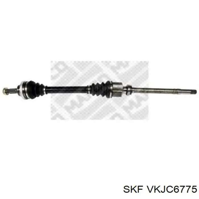 Półoś napędowa przednia prawa SKF VKJC6775 cena, od 174,90 USD