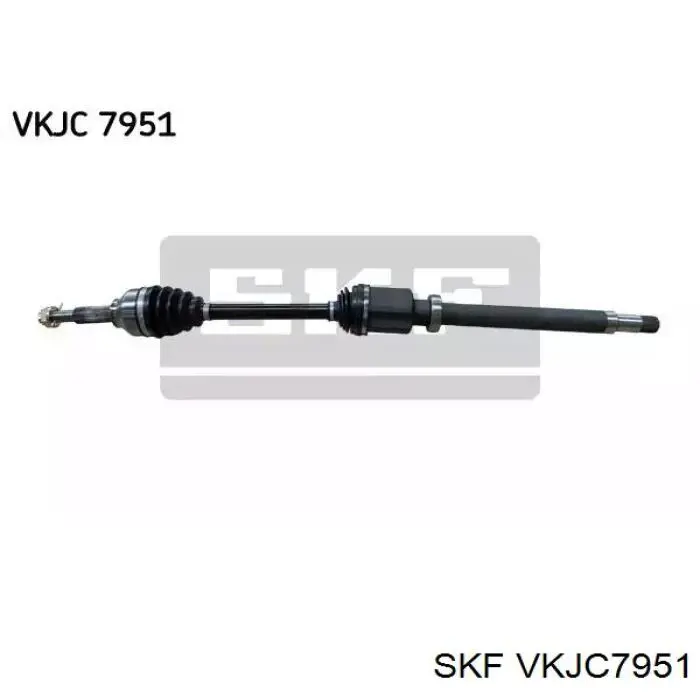 Półoś napędowa przednia prawa SKF VKJC7951 cena, od 176,43 USD