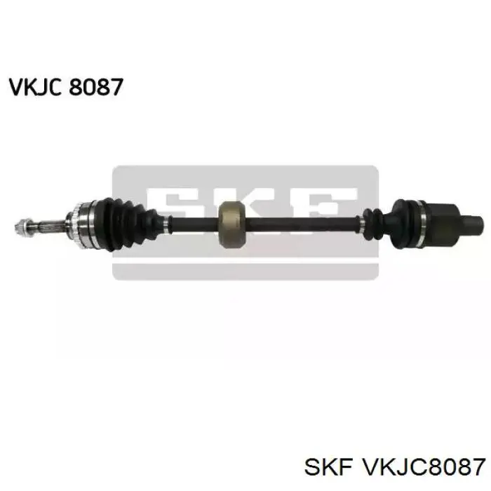 VKJC8087 SKF Półoś napędowa przednia prawa