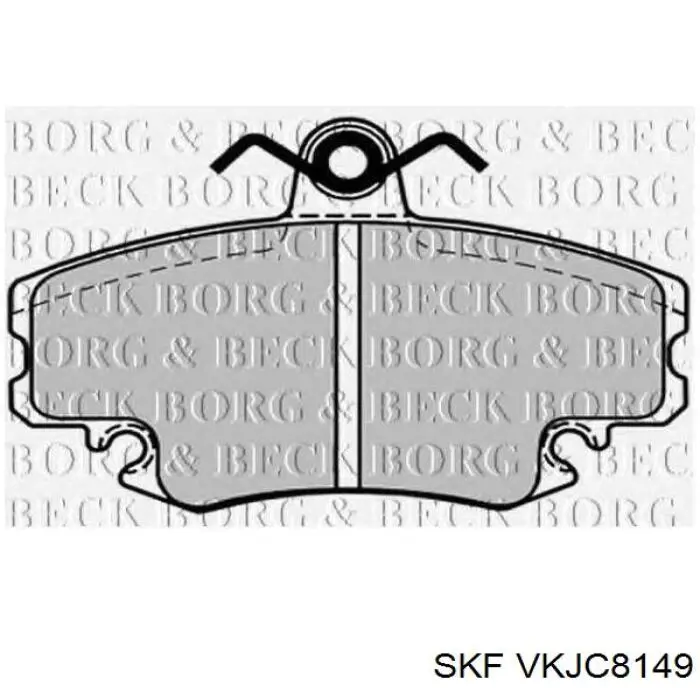 Do koszyka VKJC8149 SKF Półoś napędowa przednia prawa