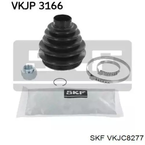 Półoś napędowa przednia prawa VKJC8277 SKF