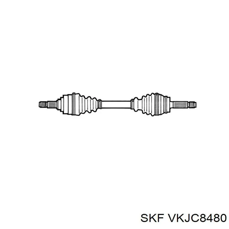 VKJC 8480 SKF półoś napędowa przednia lewa