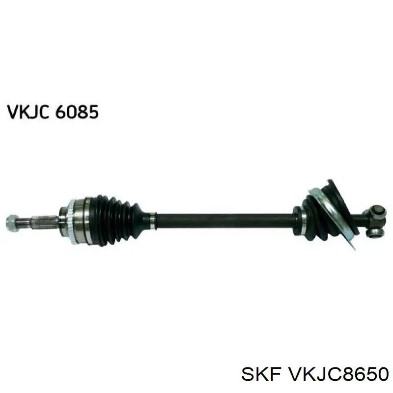 Do koszyka VKJC8650 SKF Półoś napędowa przednia prawa